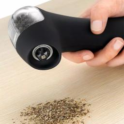 Ozeri Graviti Pro II Electric Salt and Pepper Grinder Set, BPA-Free Ceramic Mills thumbnail 5