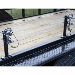 Buyers Products Company Buyers Products Lockable Single Trimmer Rack for Open Style Trailers thumbnail 3