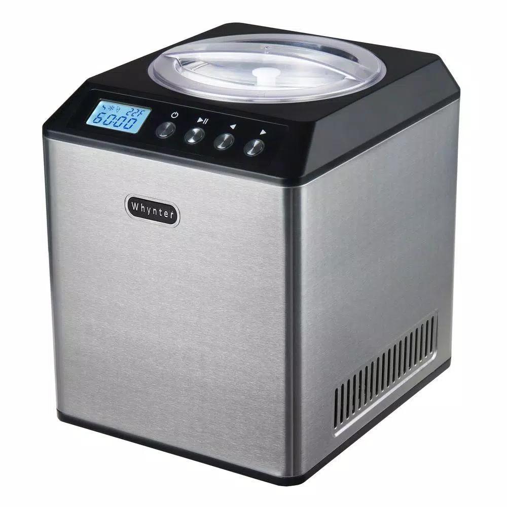 Whynter ICM-201SB 2.1 Qt. Stainless Steel Electric Ice Cream Maker with Built-In Timer