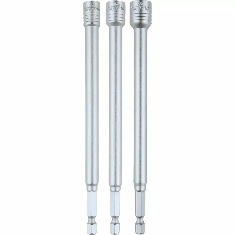 Makita Impact XPS 6 in. Magnetic Nutsetter Mix 3-Piece Set