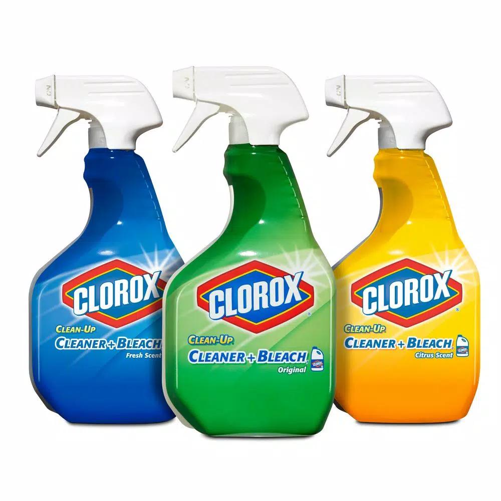 Clorox Clean-Up All-Purpose Bleach Spray Cleaner, Fresh Scent, 32 oz. (2-Pack)