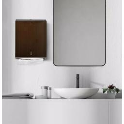 Alpine Industries Stainless Steel C-Fold & Multi-Fold Paper Towel Dispenser - Antique Bronze thumbnail 3