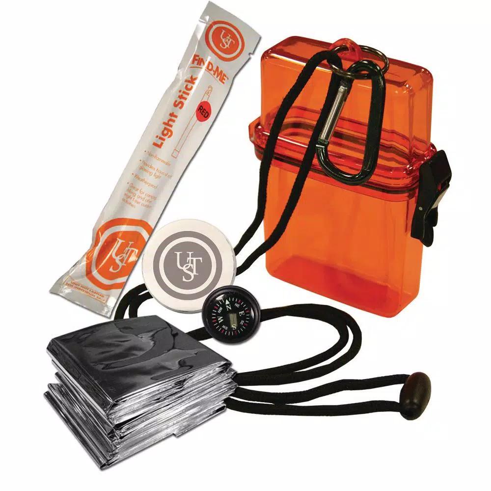 UST Watertight Survival Kit 1.0 - 5-Piece Emergency Gear Set