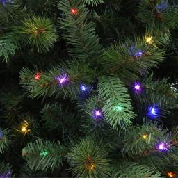 Unbranded 9 ft. Braxton Pre-Lit Color Changing Artificial Christmas Tree with 900 Micro Dot LED Lights thumbnail 9