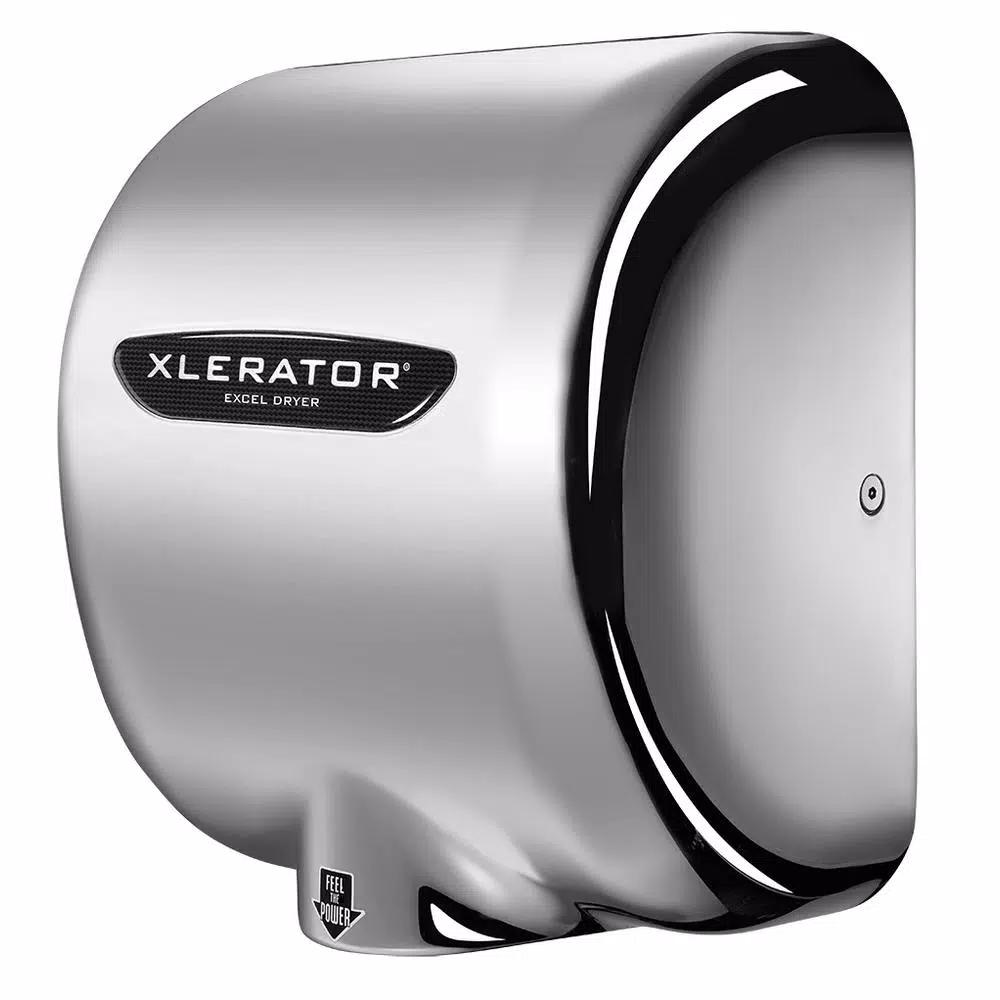 XLERATOR Excel Dryer XLERATOR High Speed Electric Hand Dryer, Chrome Plated Zinc, 110-120V
