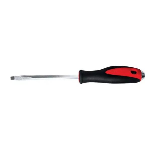 Urrea 6 in. Slotted Striking Screwdriver, Flat Tip