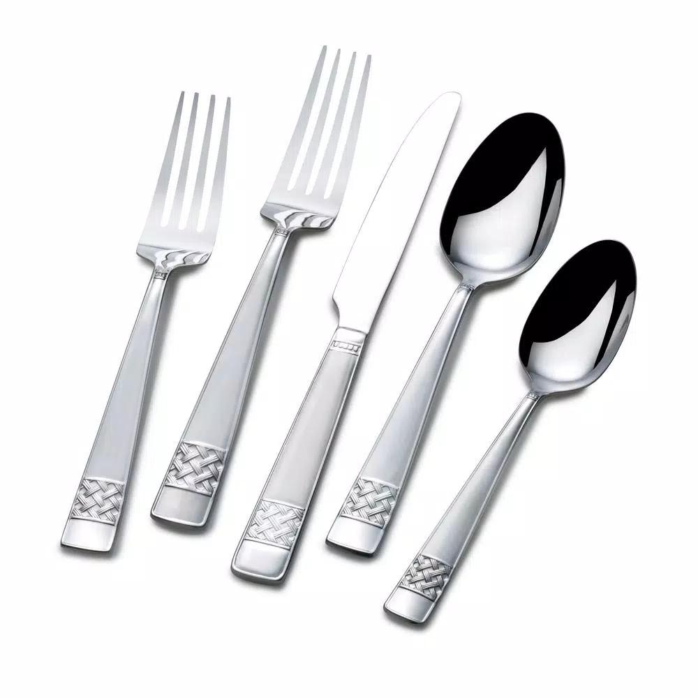 Pfaltzgraff Carlisle 16-Piece 18/0 Stainless Steel Flatware Set, Service for 4