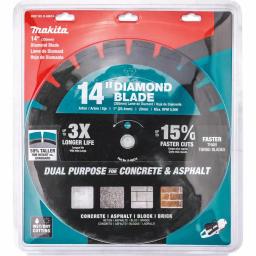 Makita 14 in. 76cc 4-Stroke Gas Power Cutter with Bonus 14 in. Segmented Rim Diamond Blade thumbnail 3