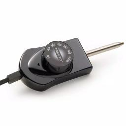 Presto 264 sq. in. Black Ceramic Electric Griddle with Temperature Sensor and Removable Handles thumbnail 6
