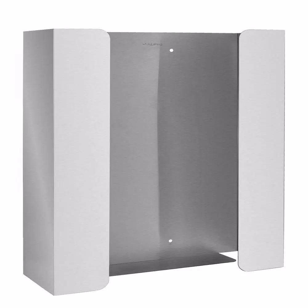 Alpine Industries Double Capacity Stainless Steel Glove Box Dispenser