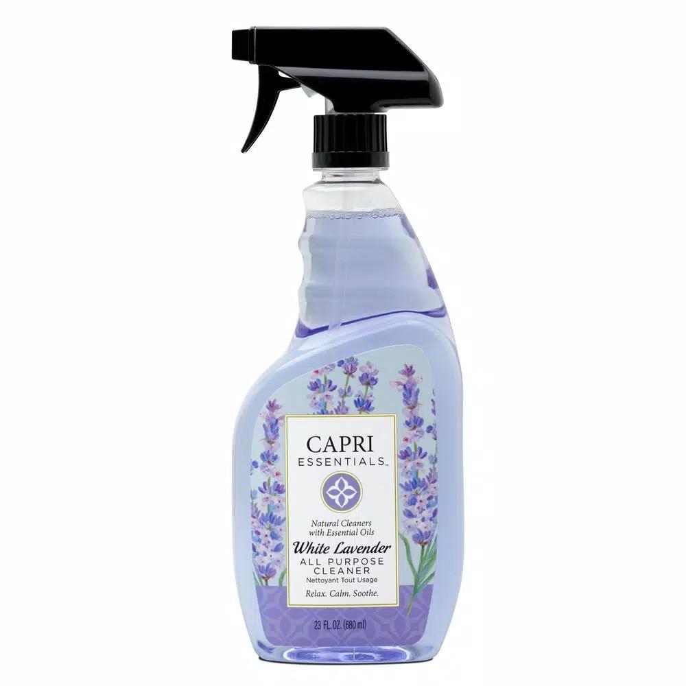 Capri Essentials White Lavender All-Purpose Cleaner, Plant-Based, 23 oz