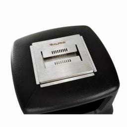 Alpine Industries 16 Gal. Black Commercial Trash Can with Dome Ashtray Lid thumbnail 3