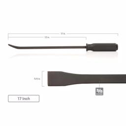 TEKTON 3-Piece Angled Tip Handled Pry Bar Set (17 in., 25 in., and 36 in.) thumbnail 5