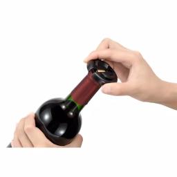 Ozeri Travel Series USB Rechargeable Electric Wine Opener, Cordless with Transparent Shell thumbnail 2