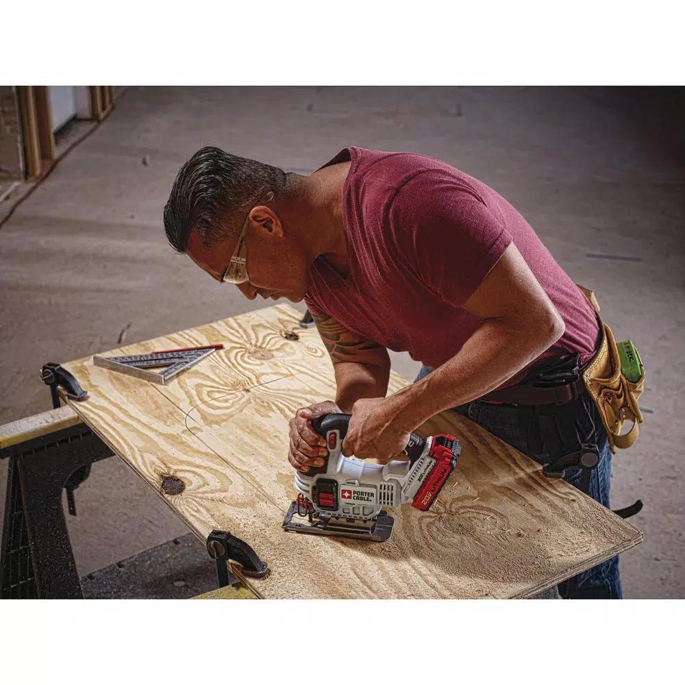 Porter-Cable 20V MAX Cordless Jigsaw, Tool-Only