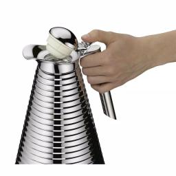 Alfi Chrome-Plated Copper Glass Vacuum Carafe, 1.06 Qt. thumbnail 8