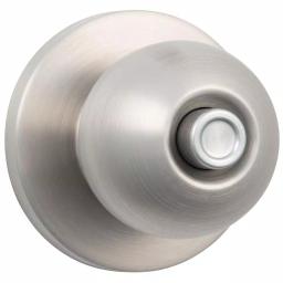 Universal Hardware ANSI Grade 2 Satin Chrome Privacy Bed/Bath Door Knob thumbnail 2