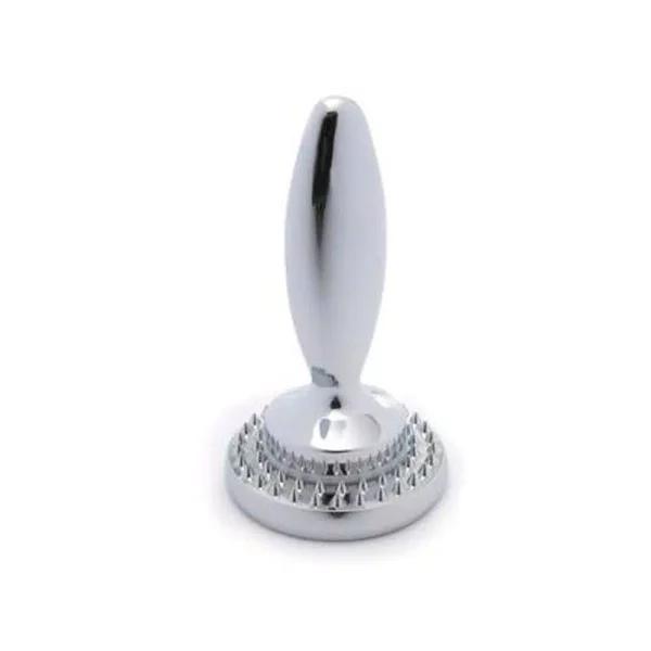 Unbranded 3.5 in. Chrome Plated Meat Tenderizer with Reversible Base