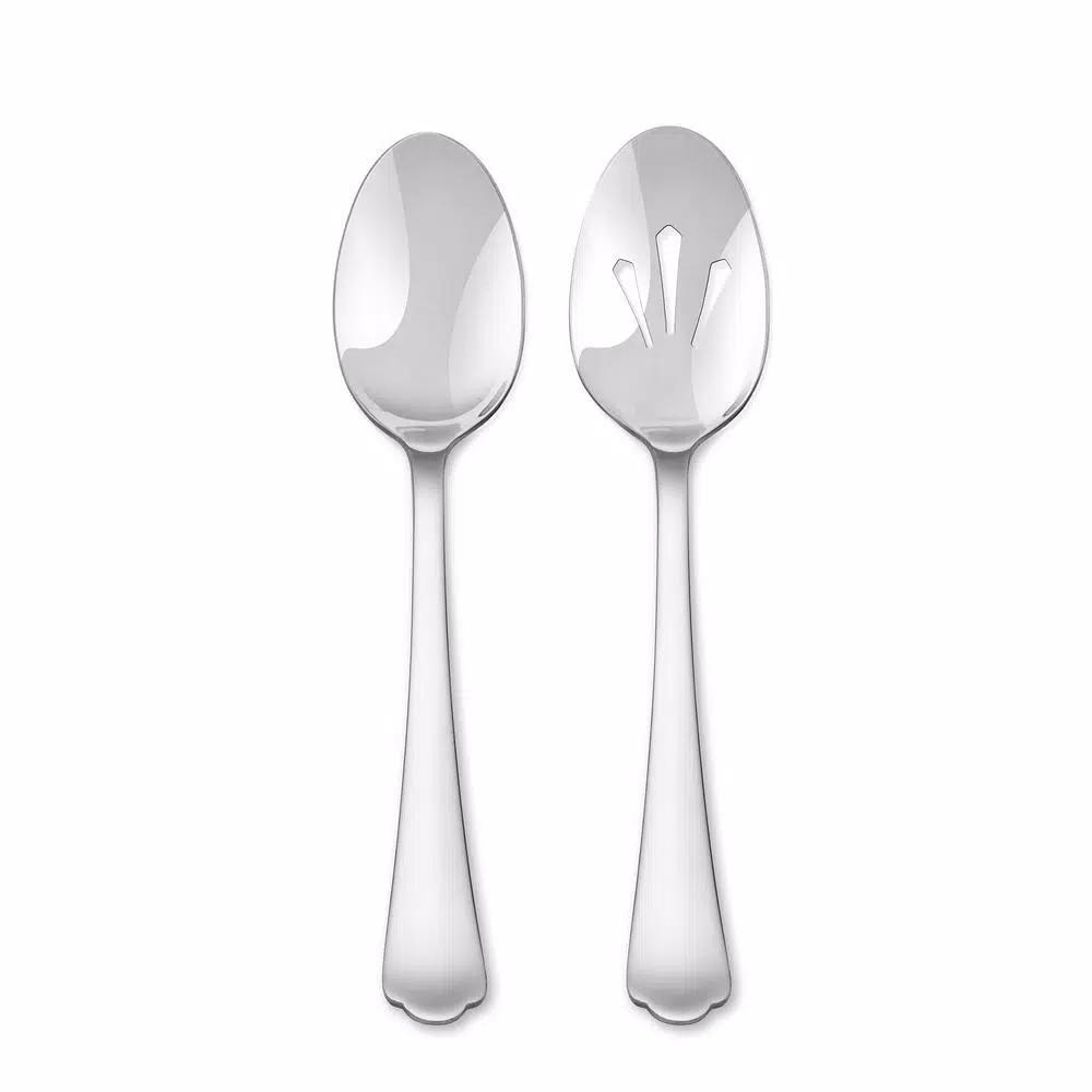 Hampton Forge Victoria 58-Piece 18/0 Stainless Steel Flatware Set, Service for 8