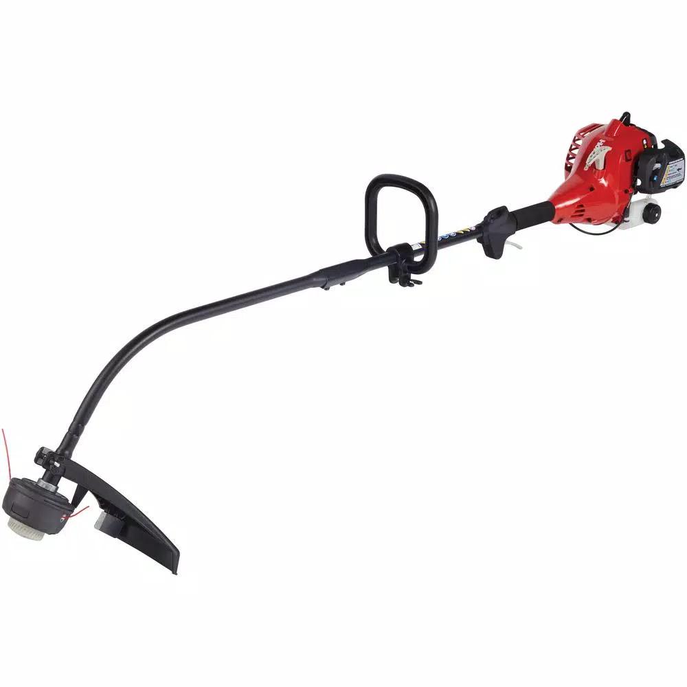Homelite 26cc 2-Cycle Gas String Trimmer with Curved Shaft
