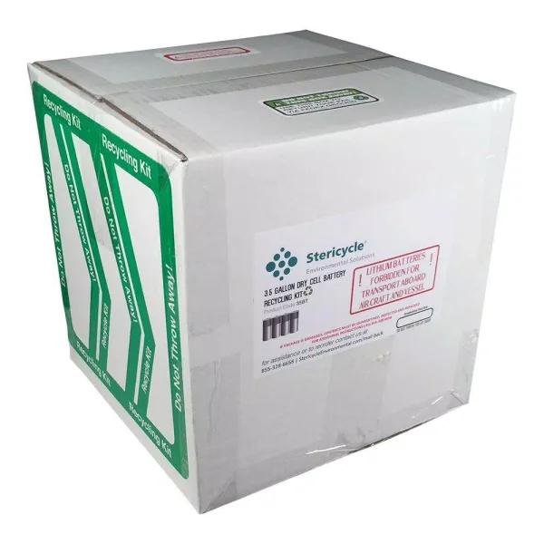 Unbranded 3.5 Gallon Lithium Battery Recycling Kit with Fireproof Insulation and Prepaid Shipping