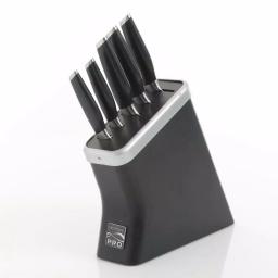 Unbranded Kenmore Pro Truman 6-Piece High Carbon Stainless Steel Cutlery Knife Set with Wood Block thumbnail 1