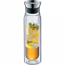 alfi .8 Qt. Double-Wall Borosilicate Glass Carafe with Stainless Steel Lid thumbnail 5