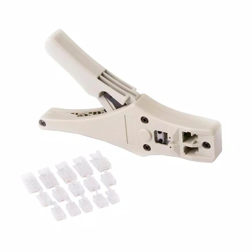 Gardner Bender RG11 RJ45 RJ11 Modular Plug Crimper and Stripping Tool