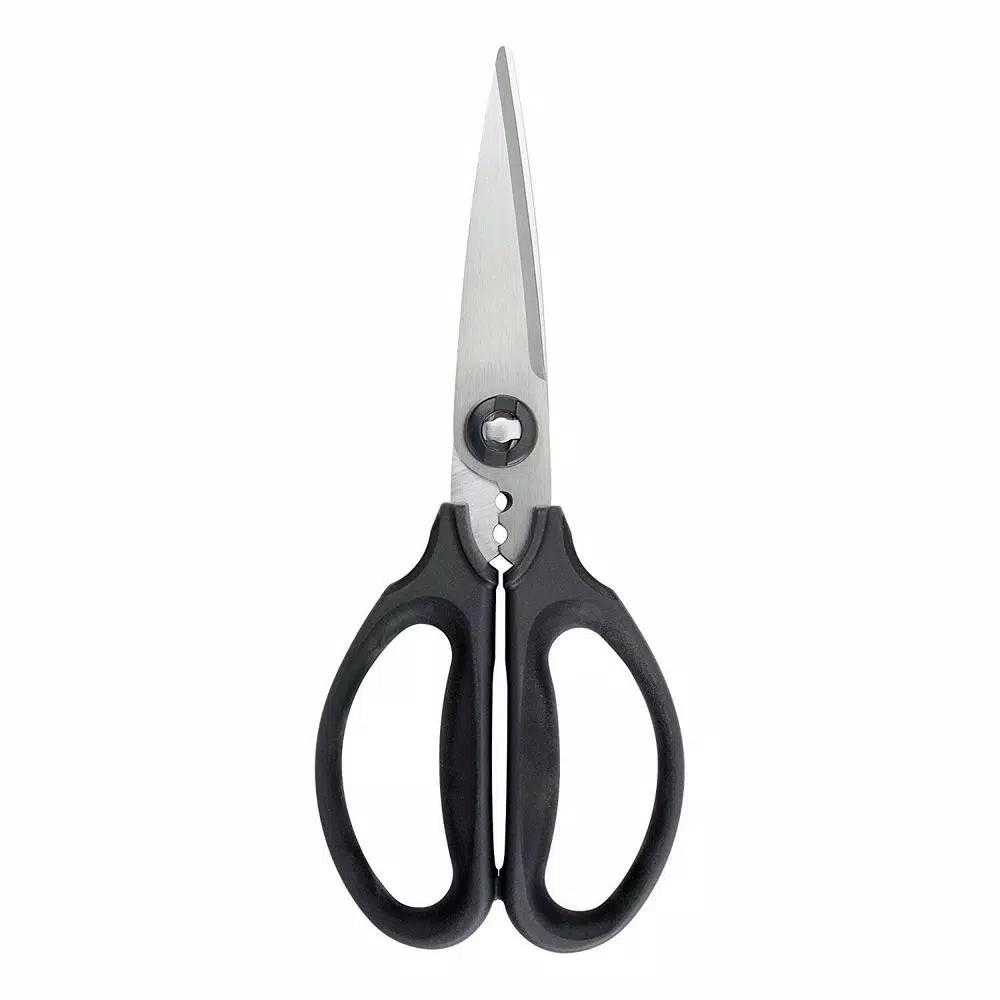 OXO Good Grips Stainless Steel Kitchen and Herb Scissors with Herb Stripper