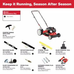 Troy-Bilt TB100 21 in. 140cc Briggs & Stratton Gas Push Lawn Mower with TriAction Cutting System thumbnail 3