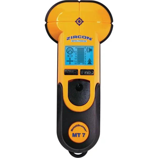 Zircon MetalliScanner MT 7 Metal Detector and Stud Sensor for Rebar, Pipes, and Non-Ferrous Metals