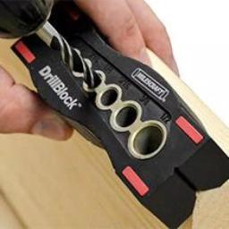 Milescraft Precise Drilling Bundle: DrillBlock Guide, Brad Point Bit Set, and Drill Stop Set thumbnail 3
