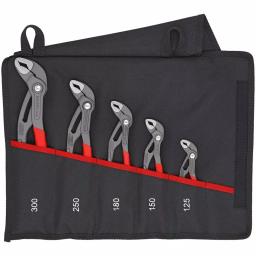 KNIPEX Cobra Water Pump Pliers 5-Piece Set with Polyester Tool Roll thumbnail 1