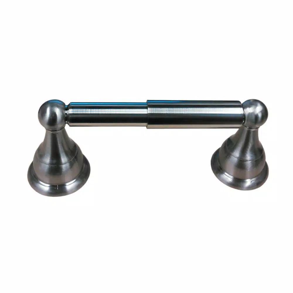 Arista Summit Collection Double Post Toilet Paper Holder, Satin Nickel
