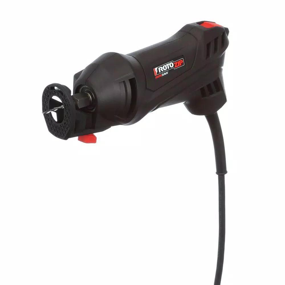 Rotozip RotoSaw 5.5 Amp Corded 1/4 in. Rotary Spiral Saw Tool Kit with 5 Accessories