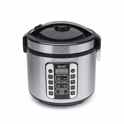 Aroma 20-Cup Digital Stainless Steel Rice Cooker and Food Steamer thumbnail 1