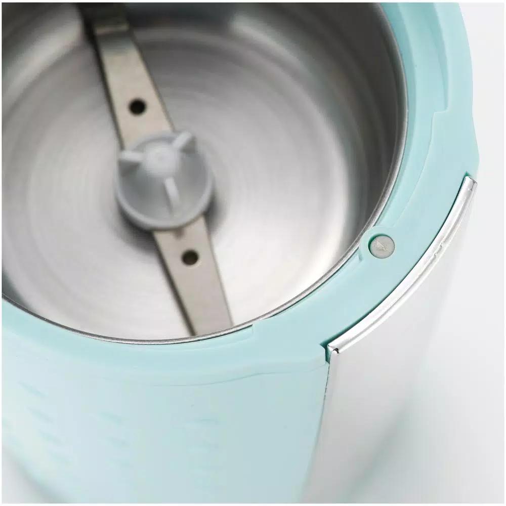 Brentwood Appliances CG-158BL 4 oz. Electric Coffee and Spice Grinder, Blue
