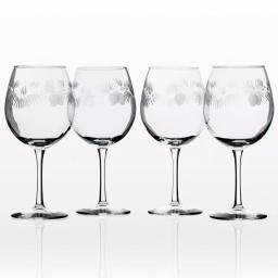 Rolf Glass Icy Pine 18 oz. Clear Balloon Wine Glasses, Set of 4 thumbnail 1