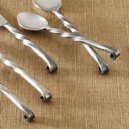 Park Designs Anderson 5-Piece Flatware Set, 18/8 Stainless Steel with Copper Accents, Service for 1 thumbnail 2
