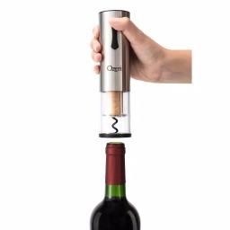 Ozeri Travel Series USB Rechargeable Electric Wine Opener, Cordless with Transparent Shell thumbnail 8