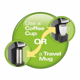 Hamilton Beach FlexBrew Black Single Serve Coffee Maker - Brews K-Cup Pods & Ground Coffee thumbnail 12