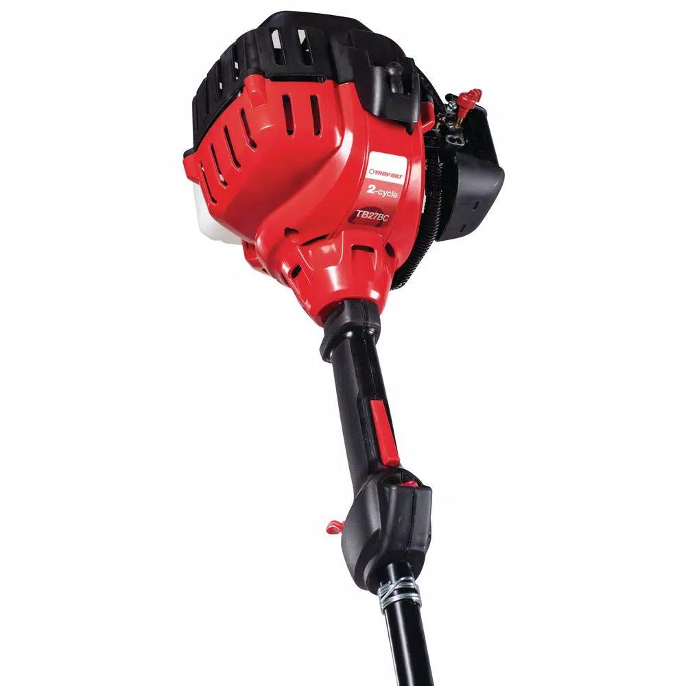 Troy-Bilt TB27BC 27cc 2-Cycle Gas Brushcutter and String Trimmer with Straight Shaft