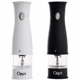 Ozeri Artesio Electric Salt and Pepper Grinder Set, BPA-Free Ceramic Burr Mills with Built-in Light thumbnail 3