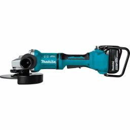 Makita 18V X2 LXT (36V) 7 in. Brushless Paddle Switch Angle Grinder Kit with 5.0 Ah Batteries & 10pk Grinding Wheels thumbnail 15