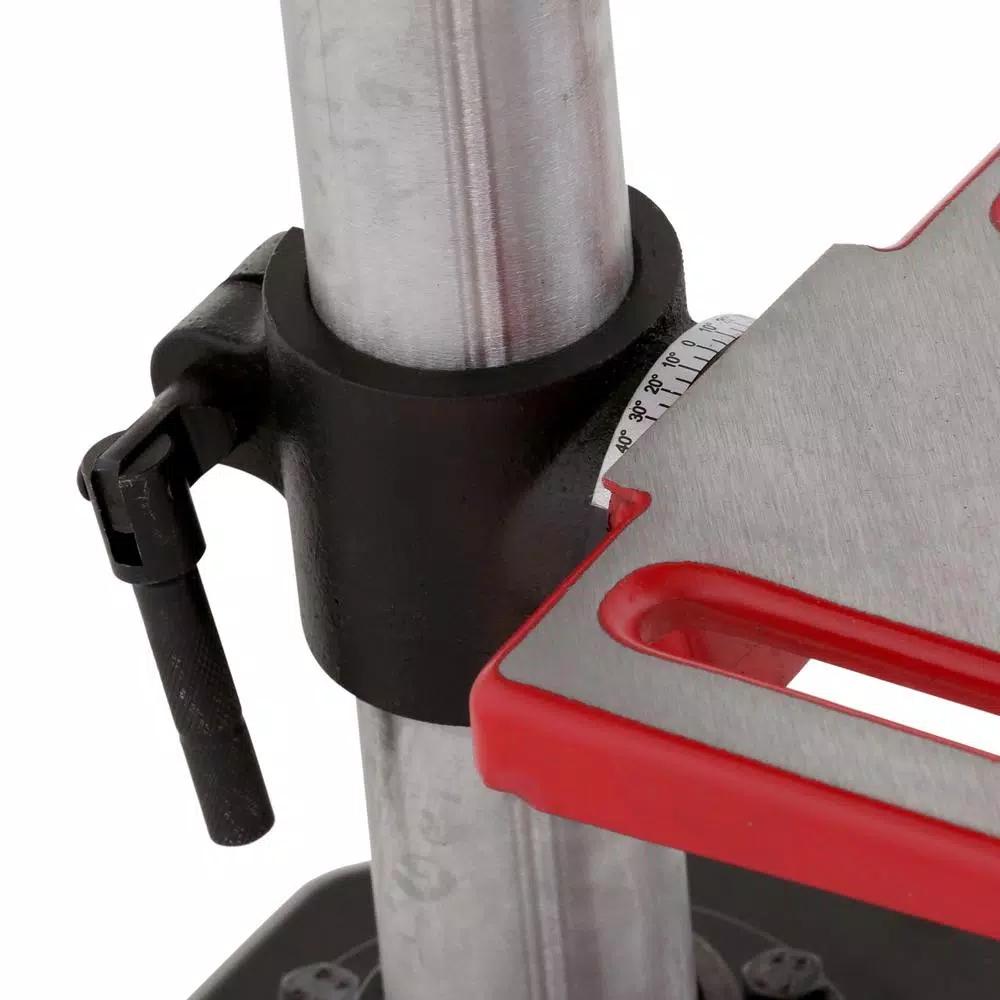 General International 8 in. Drill Press with 5-Speed Variable Speed and Laser Guide System