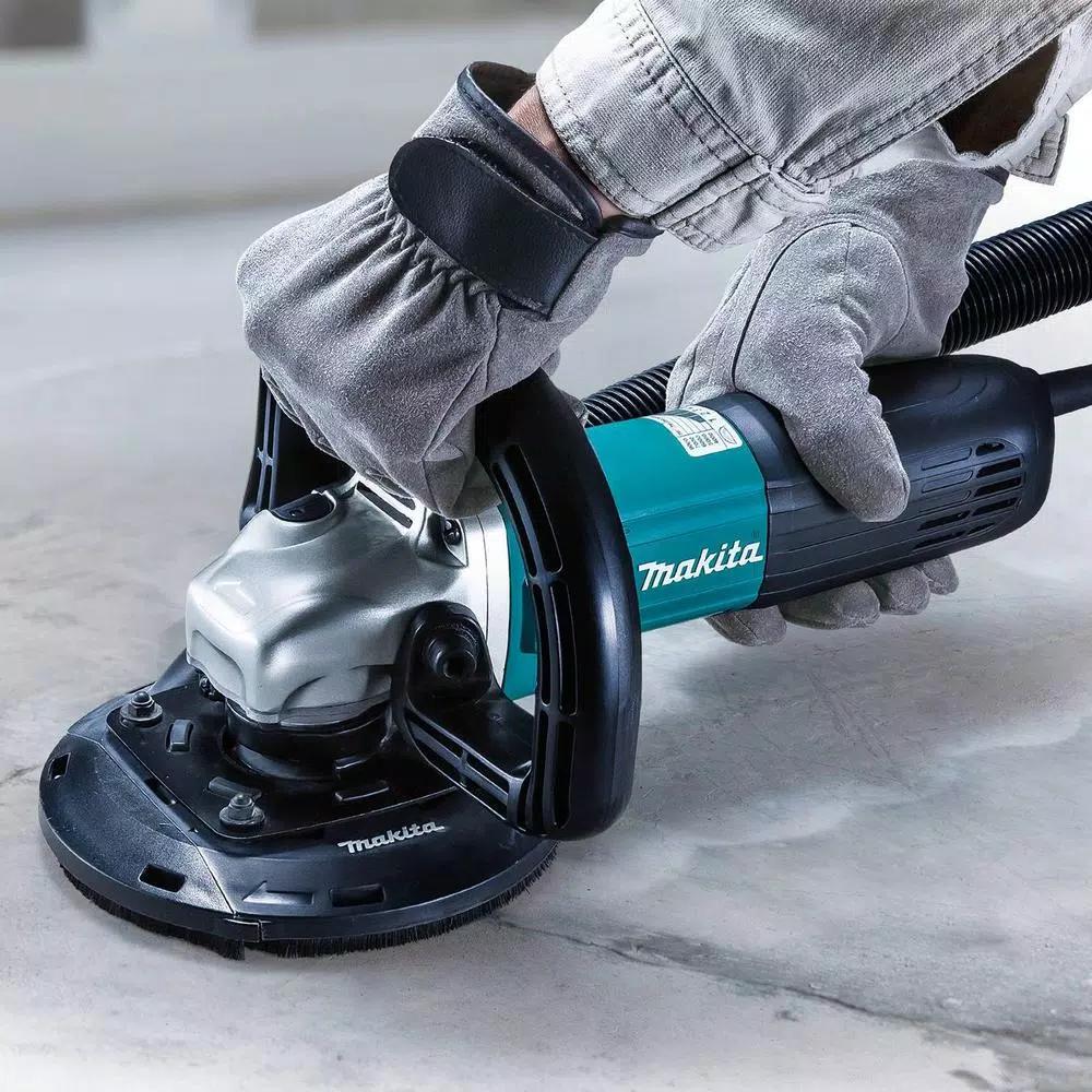 Makita PC5010CX1 5 in. SJS II Compact Concrete Planer with Dust Extraction Shroud