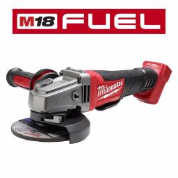 Milwaukee M18 FUEL 4-1/2 in. / 5 in. Brushless Cordless Angle Grinder Kit with Paddle Switch and (2) 6.0 Ah Batteries thumbnail 6