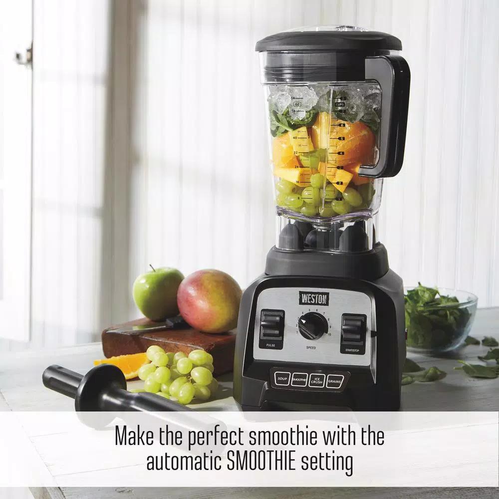 Weston Pro Series 64 oz. 11-Speed Blender with 4 Preprogrammed Settings