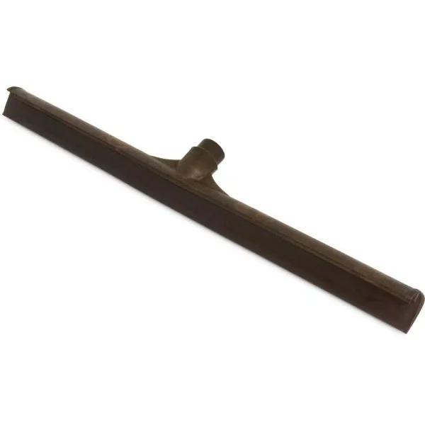 Carlisle 20 in. Brown Rubber Floor Squeegee, Single Blade, No Handle (6-Pack)