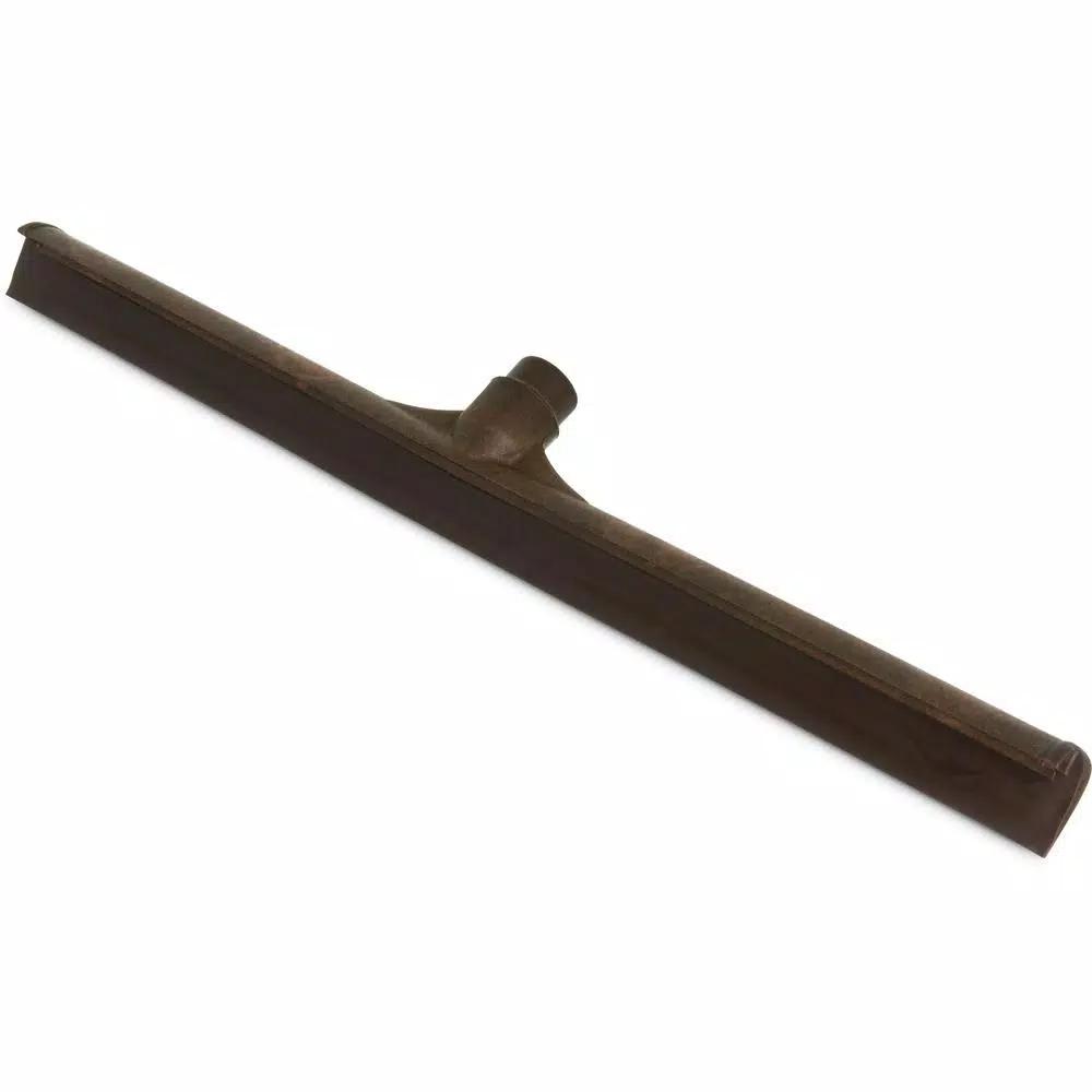 Carlisle 20 in. Brown Rubber Floor Squeegee, Single Blade, No Handle (6-Pack)